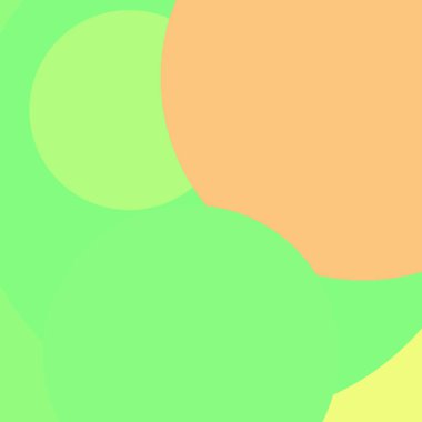 Sanatsal geometrik daireler modern iş rengarenk duvar kâğıdı desenli siyah arkaplan