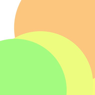 Sanatsal geometrik daireler modern iş rengarenk duvar kâğıdı desenli siyah arkaplan