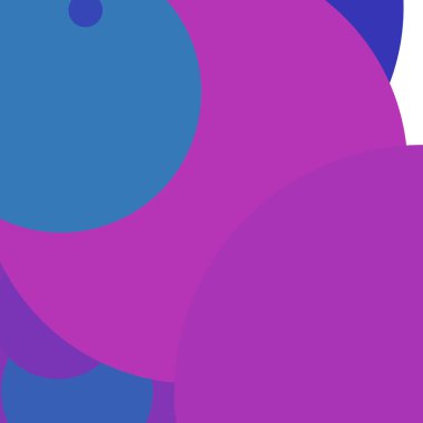 Sanatsal geometrik daireler modern iş rengarenk duvar kâğıdı desenli siyah arkaplan