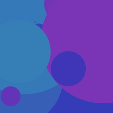 Sanatsal geometrik daireler modern iş rengarenk duvar kâğıdı desenli siyah arkaplan