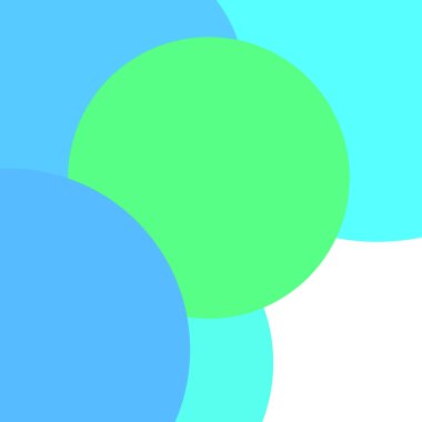 Sanatsal geometrik daireler modern iş rengarenk duvar kâğıdı desenli siyah arkaplan