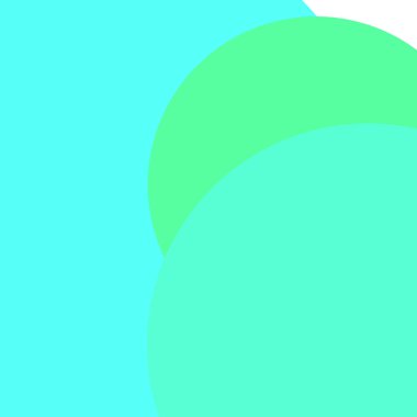 Sanatsal geometrik daireler modern iş rengarenk duvar kâğıdı desenli siyah arkaplan