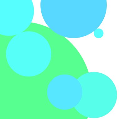 Sanatsal geometrik daireler modern iş rengarenk duvar kâğıdı desenli siyah arkaplan