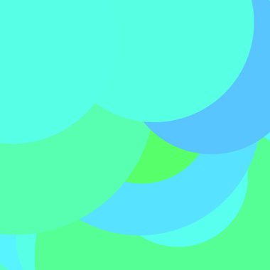 Sanatsal geometrik daireler modern iş rengarenk duvar kâğıdı desenli siyah arkaplan