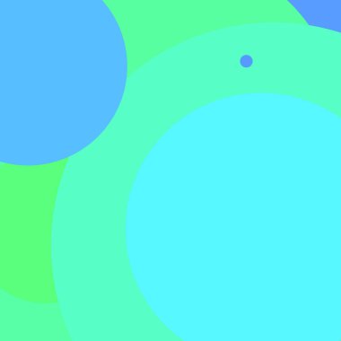 Sanatsal geometrik daireler modern iş rengarenk duvar kâğıdı desenli siyah arkaplan