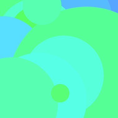 Sanatsal geometrik daireler modern iş rengarenk duvar kâğıdı desenli siyah arkaplan