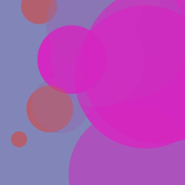 Basit daireler sanatsal iş renkli duvar kağıdı tasarımı