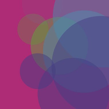 Basit daireler sanatsal iş renkli duvar kağıdı tasarımı