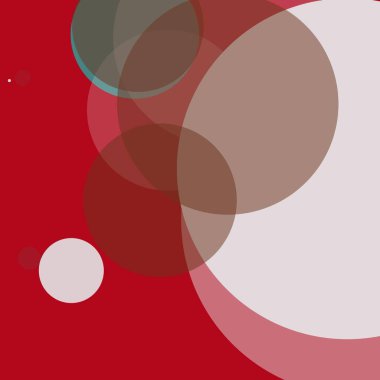 Basit daireler sanatsal iş renkli duvar kağıdı tasarımı