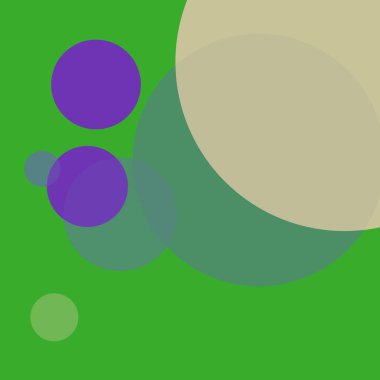 Basit daireler sanatsal iş renkli duvar kağıdı tasarımı