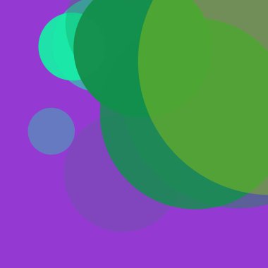 Basit daireler sanatsal iş renkli duvar kağıdı tasarımı