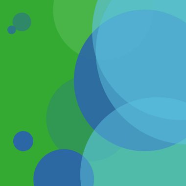 Basit daireler sanatsal iş renkli duvar kağıdı tasarımı