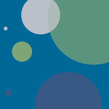 Basit daireler sanatsal iş renkli duvar kağıdı tasarımı