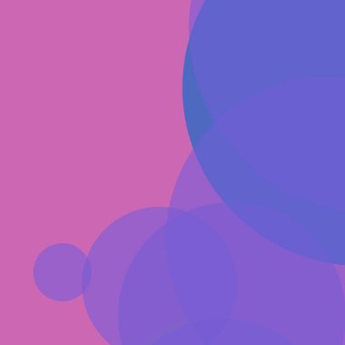 Basit daireler sanatsal iş renkli duvar kağıdı tasarımı