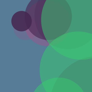 Basit daireler sanatsal iş renkli duvar kağıdı tasarımı