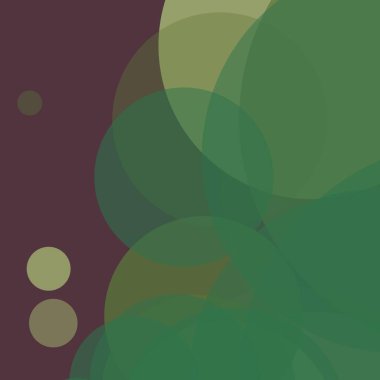 Basit daireler sanatsal iş renkli duvar kağıdı tasarımı