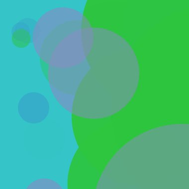 Basit daireler sanatsal iş renkli duvar kağıdı tasarımı