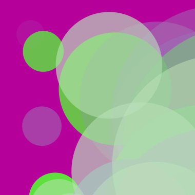 Basit daireler sanatsal iş renkli duvar kağıdı tasarımı