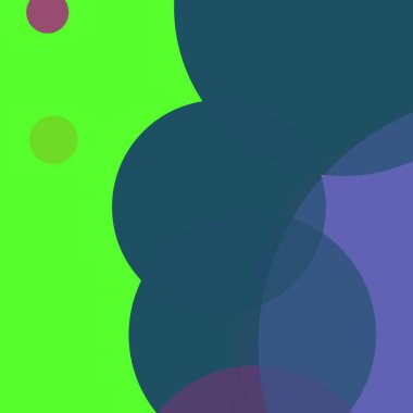 Basit daireler sanatsal iş renkli duvar kağıdı tasarımı