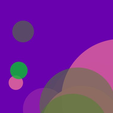 Basit daireler sanatsal iş renkli duvar kağıdı tasarımı