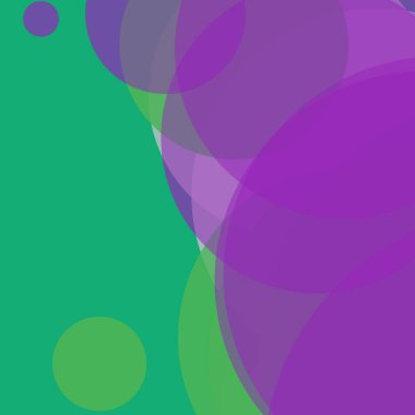 Basit daireler sanatsal iş renkli duvar kağıdı tasarımı