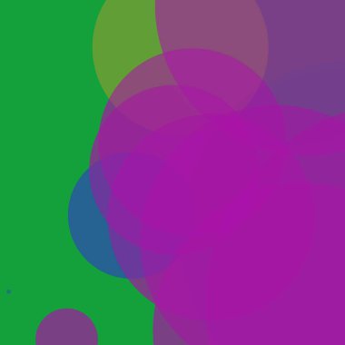 Basit daireler sanatsal iş renkli duvar kağıdı tasarımı