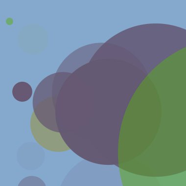 Basit daireler sanatsal iş renkli duvar kağıdı tasarımı