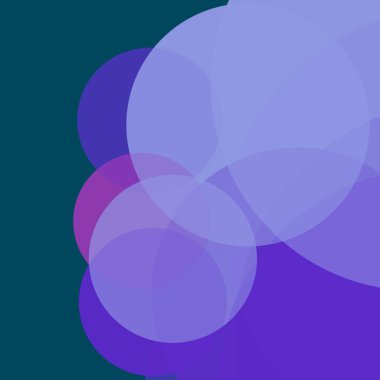 Basit daireler sanatsal iş renkli duvar kağıdı tasarımı