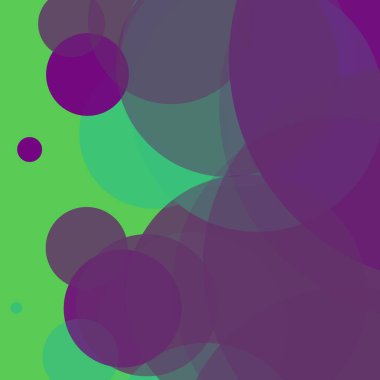 Basit daireler sanatsal iş renkli duvar kağıdı tasarımı