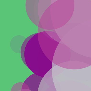 Basit daireler sanatsal iş renkli duvar kağıdı tasarımı