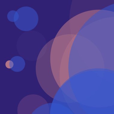 Basit daireler sanatsal iş renkli duvar kağıdı tasarımı