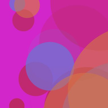 Basit daireler sanatsal iş renkli duvar kağıdı tasarımı