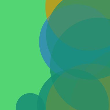 Basit daireler sanatsal iş renkli duvar kağıdı tasarımı