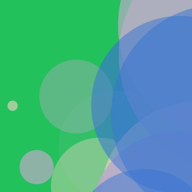 Basit daireler sanatsal iş renkli duvar kağıdı tasarımı