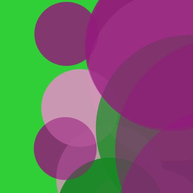 Basit daireler sanatsal iş renkli duvar kağıdı tasarımı