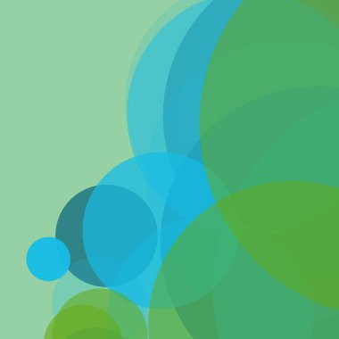 Basit daireler sanatsal iş renkli duvar kağıdı tasarımı