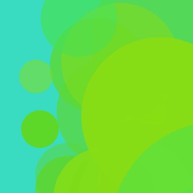 Basit daireler sanatsal iş renkli duvar kağıdı tasarımı