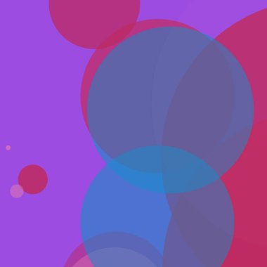 Basit daireler sanatsal iş renkli duvar kağıdı tasarımı