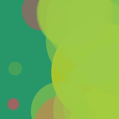 Basit daireler sanatsal iş renkli duvar kağıdı tasarımı