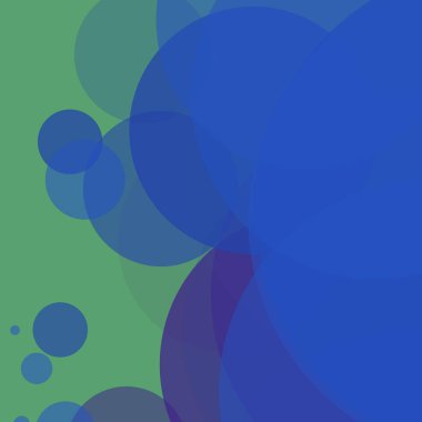 Basit daireler sanatsal iş renkli duvar kağıdı tasarımı