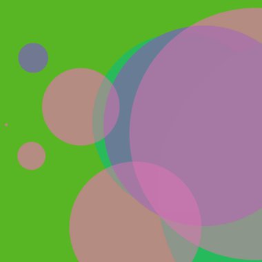 Basit daireler sanatsal iş renkli duvar kağıdı tasarımı