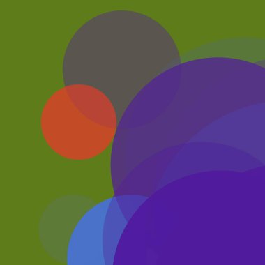 Basit daireler sanatsal iş renkli duvar kağıdı tasarımı