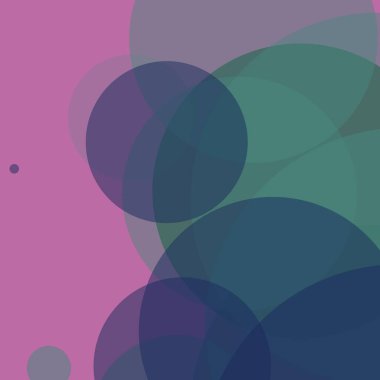 Basit daireler sanatsal iş renkli duvar kağıdı tasarımı