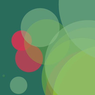 Basit daireler sanatsal iş renkli duvar kağıdı tasarımı