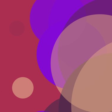 Basit daireler sanatsal iş renkli duvar kağıdı tasarımı