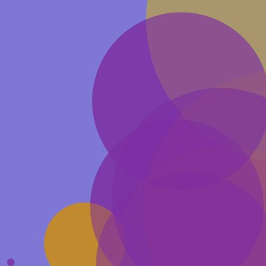 Basit daireler sanatsal iş renkli duvar kağıdı tasarımı