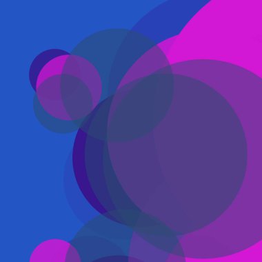 Basit daireler sanatsal iş renkli duvar kağıdı tasarımı