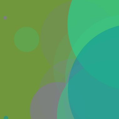 Basit daireler sanatsal iş renkli duvar kağıdı tasarımı