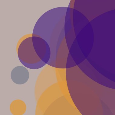 Basit daireler sanatsal iş renkli duvar kağıdı tasarımı