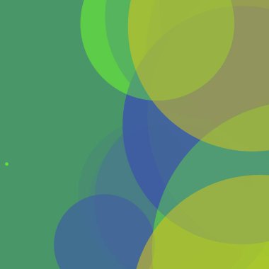 Basit daireler sanatsal iş renkli duvar kağıdı tasarımı